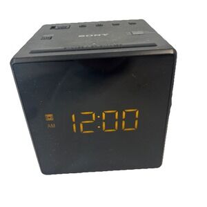 Sony ICF-C1 Digital Alarm Clock Radio AM/FM Tested Working